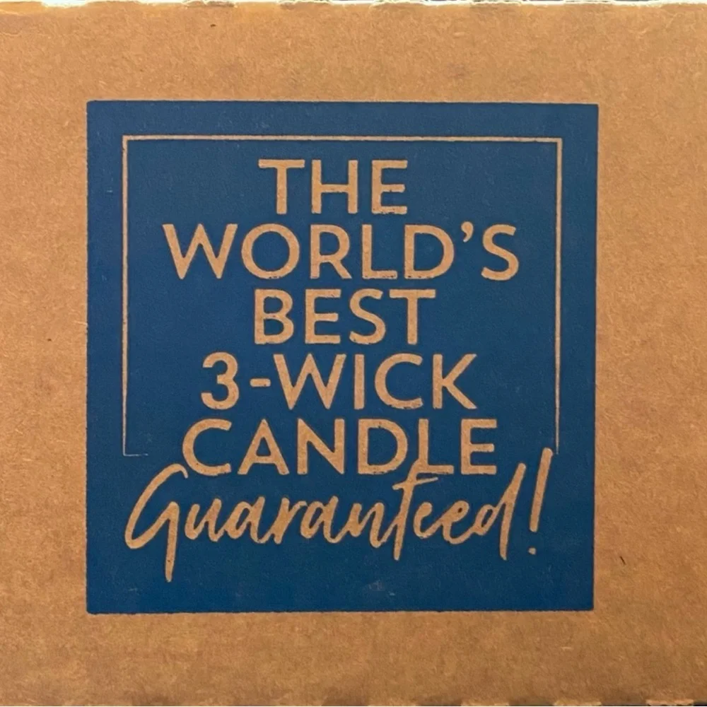 Bath & Body Works Sweater Weather Soy Wax Blend Retired 3 Wick Candle